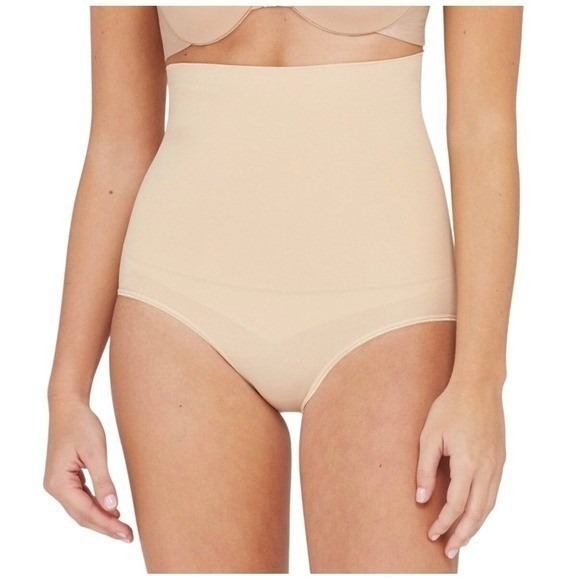 Assets by SPANX High‑Waist Control Brief Ultra Firm Shaping Beige Size Medium - Picture 1 of 7